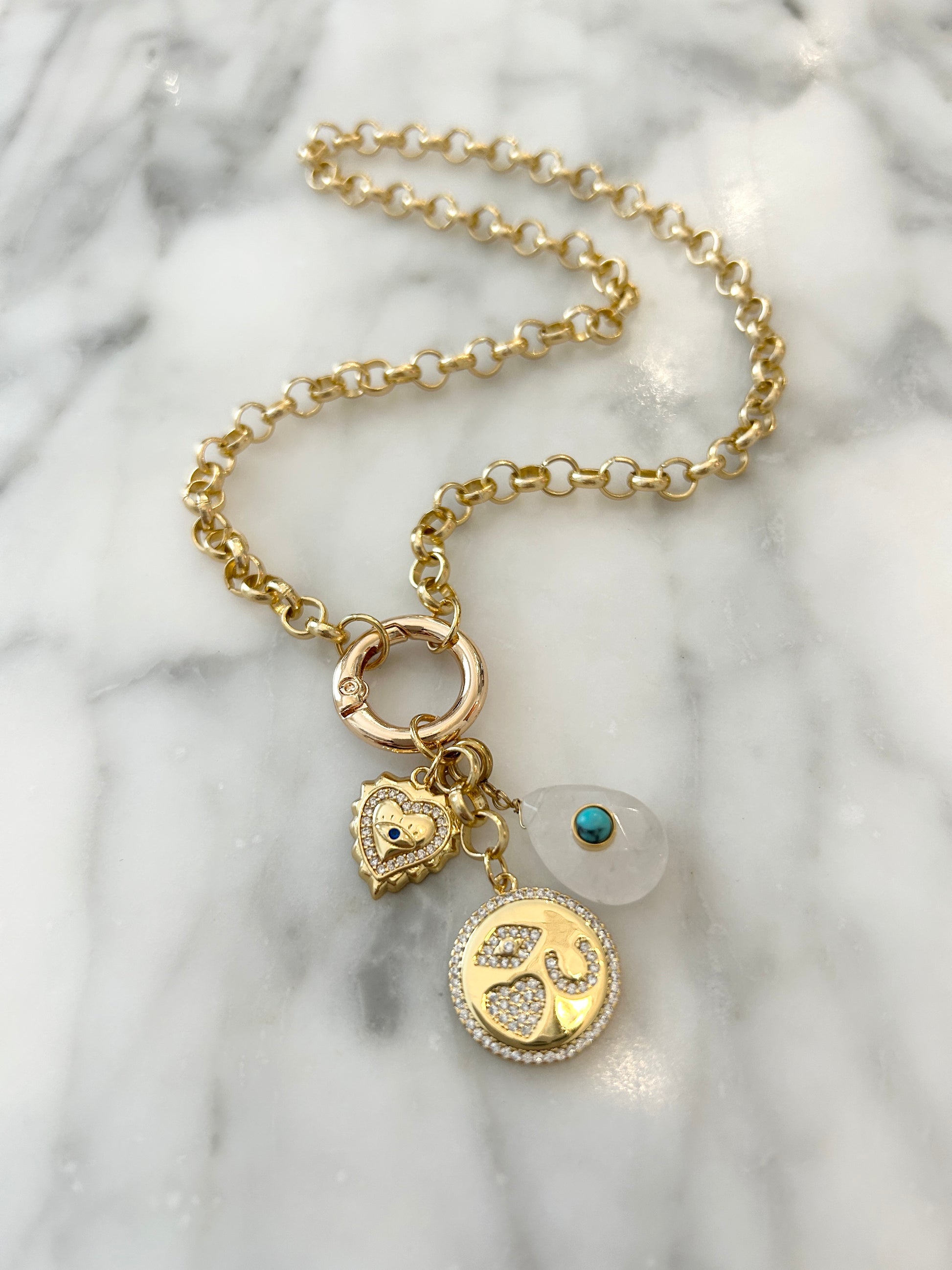 Lucky charms clearance necklace